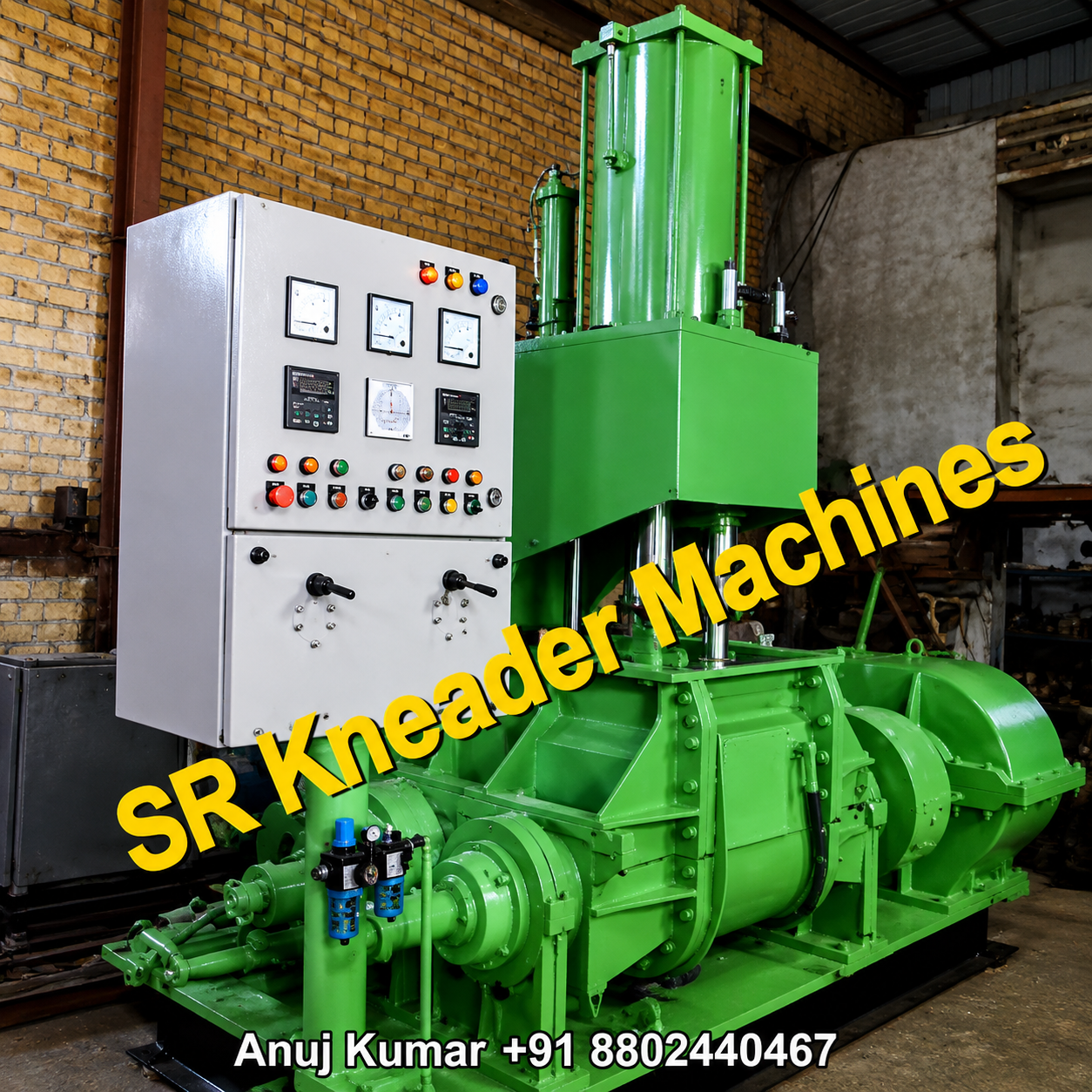 40 Litres Rubber Dispersion Kneader Machine