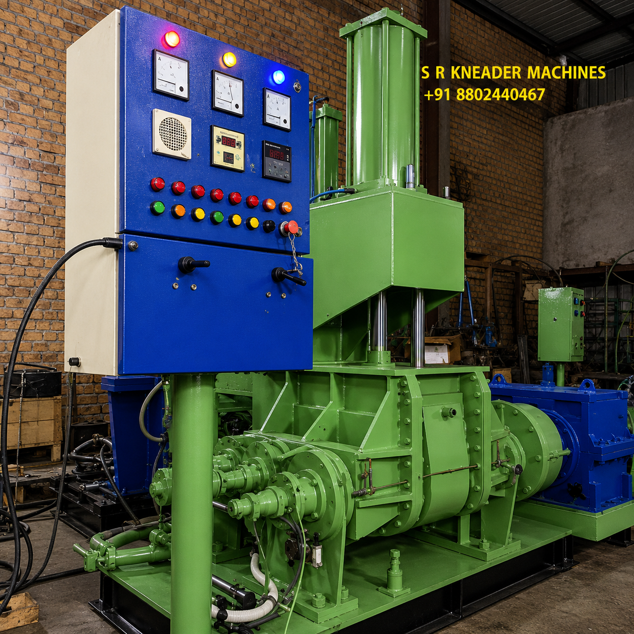 100 Litres Rubber Dispersion Kneader Machine